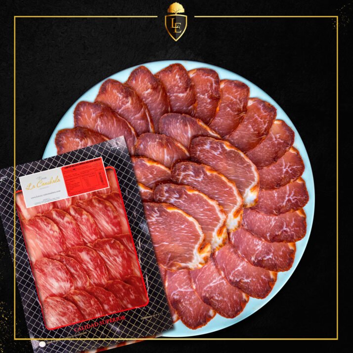 Sobre Lomo de Bellota Ibérico 50% Raza Ibérica