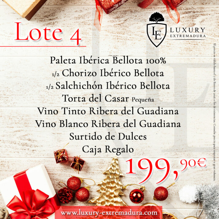 Lote Ibérico de Navidad 4