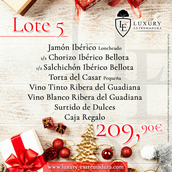 Lote Ibérico de Navidad 5