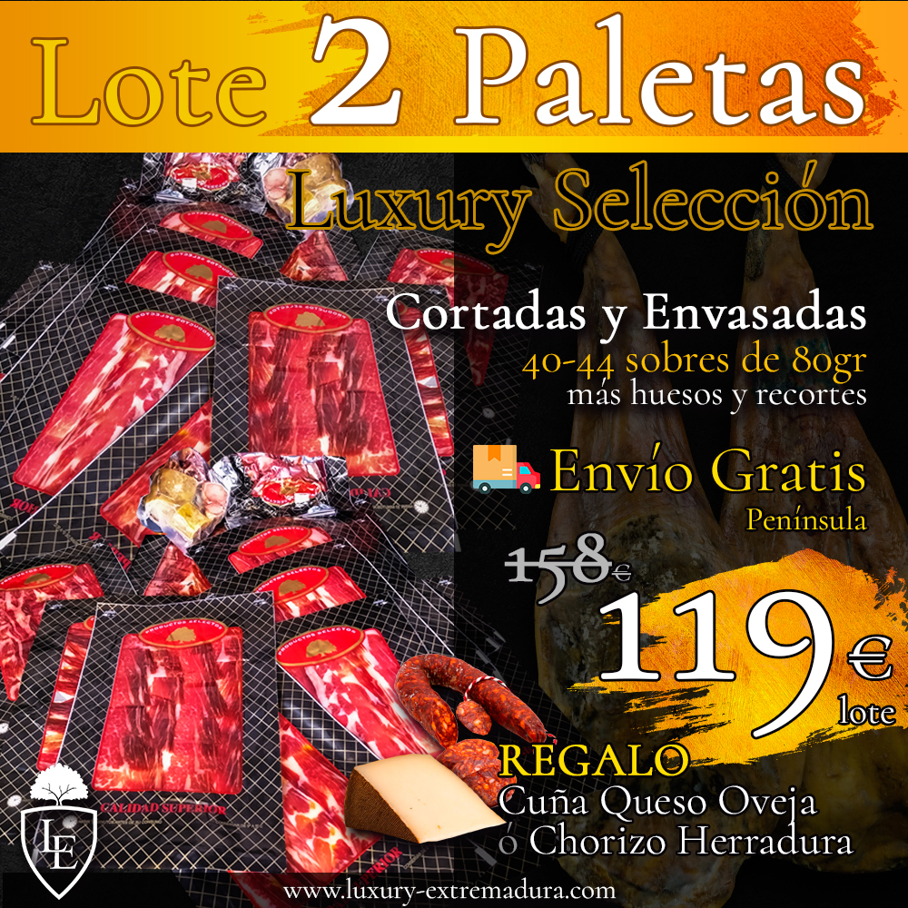Lote 2 Paletas Luxury Selección + Regalo