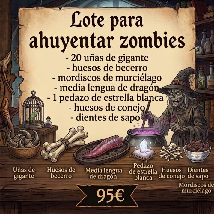 Lote Ibérico "Ahuyenta Zombies" – Edición Especial Halloween